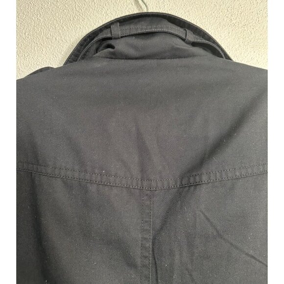 Jack Jones Women's Black Gardner Trench Jacket Size 175/96A US XL - Picture 10 of 16